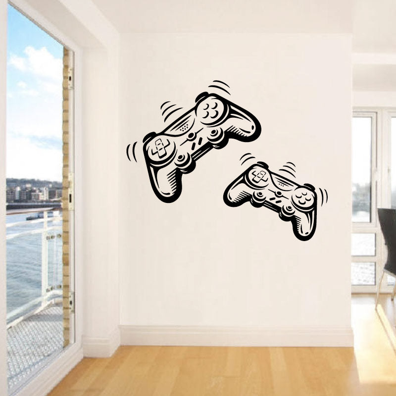 Joypad Gaming Console Wall Decal Sticker 