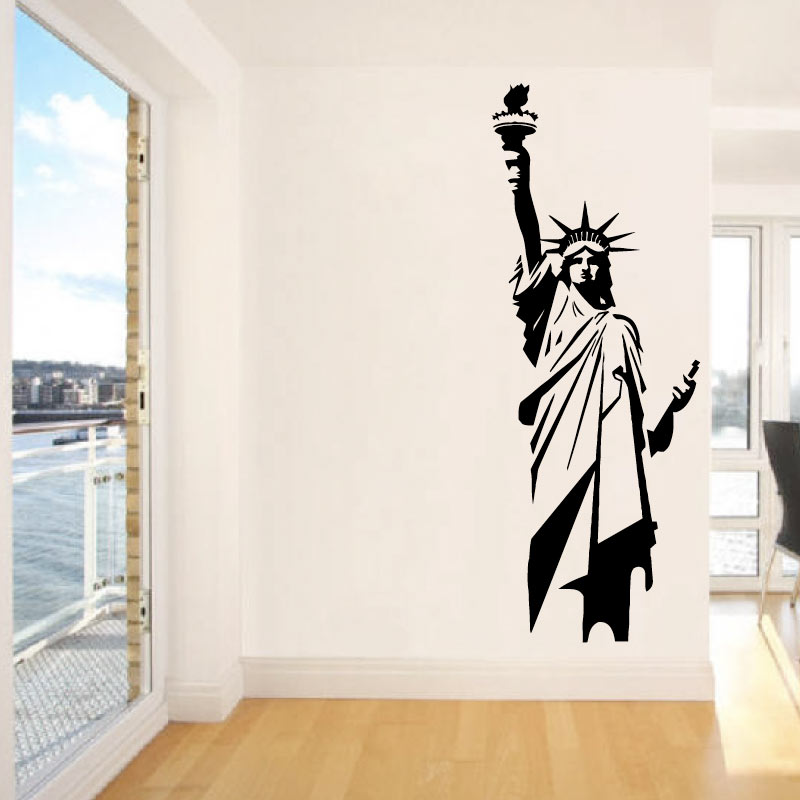 Statue Of Liberty Wall Decal Sticker