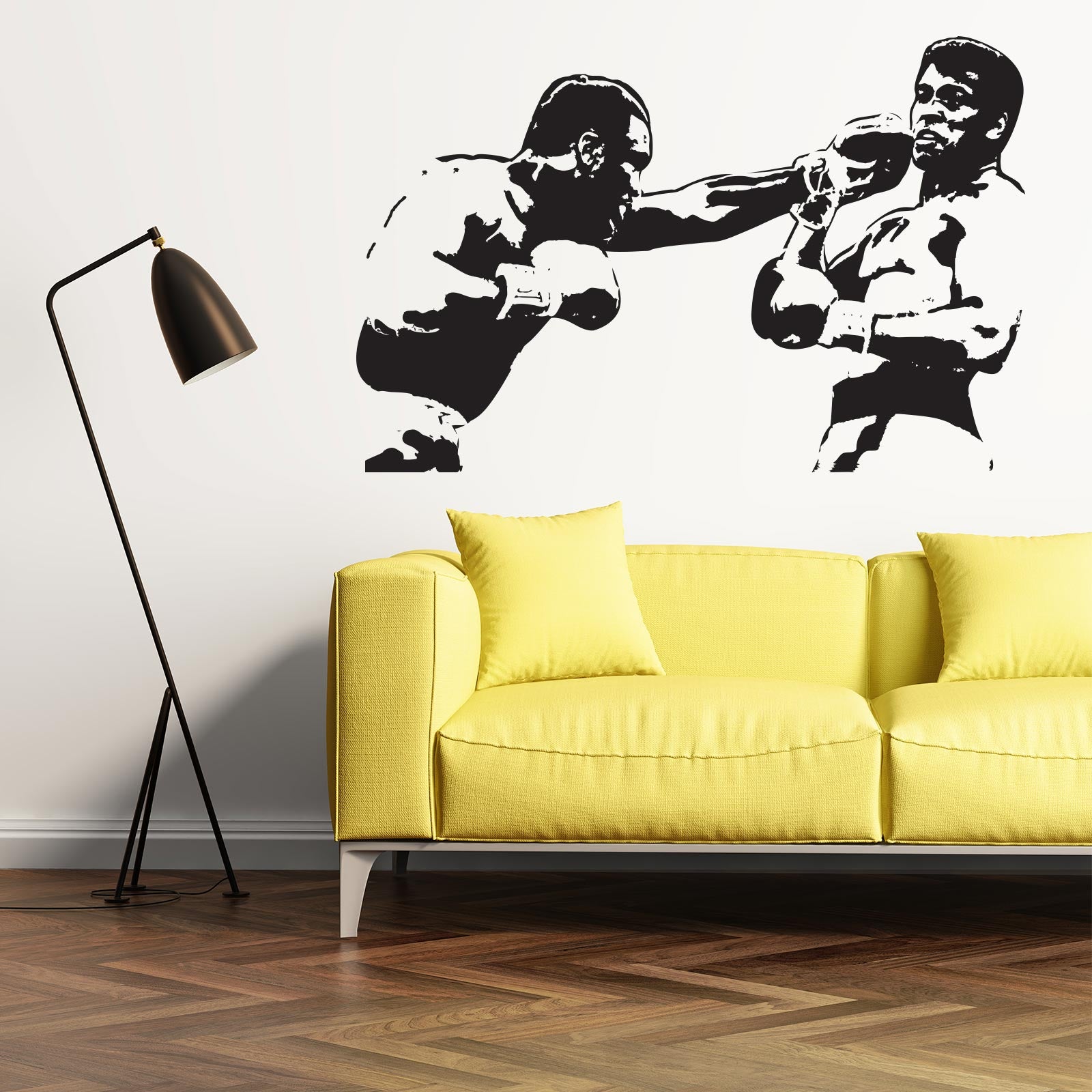 Frazier v Ali Boxing Wall Decal Sticker