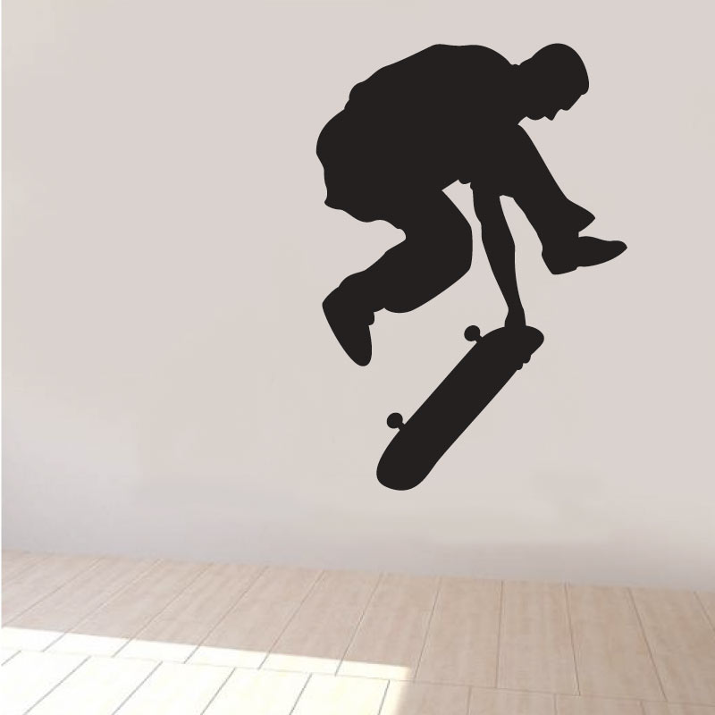 Trick Skateboarder Wall Decal Sticker