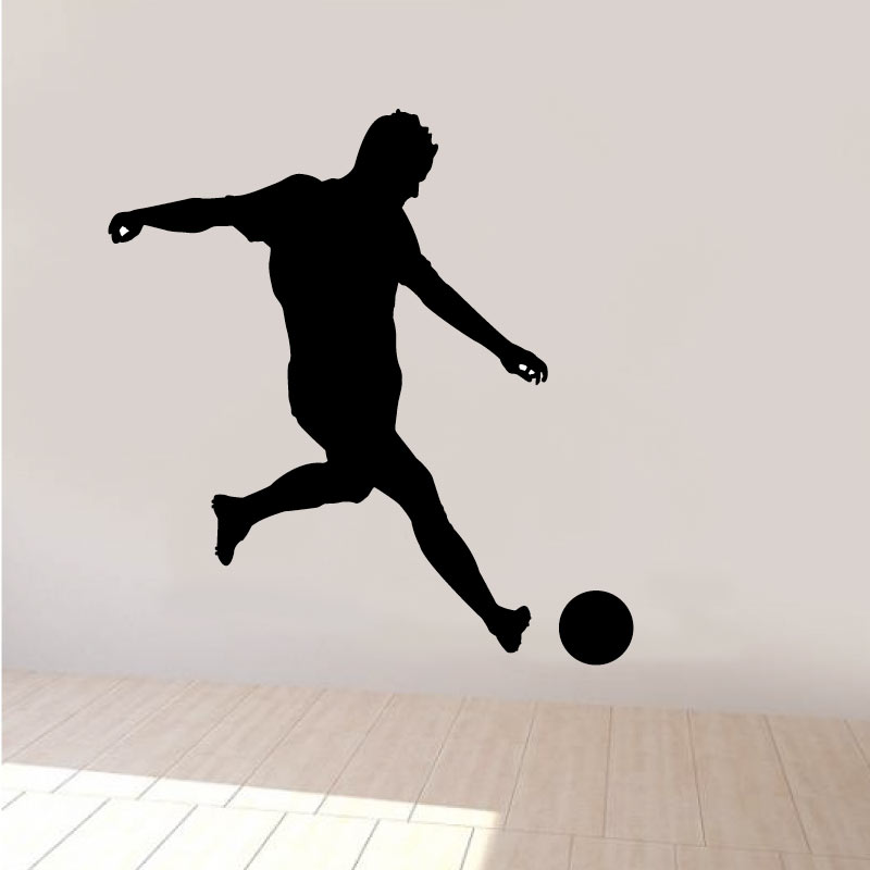 Footballer Wall Decal Sticker