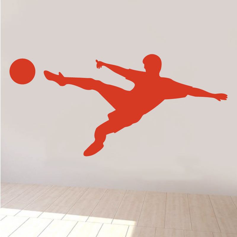 Footballer Wall Decal Sticker