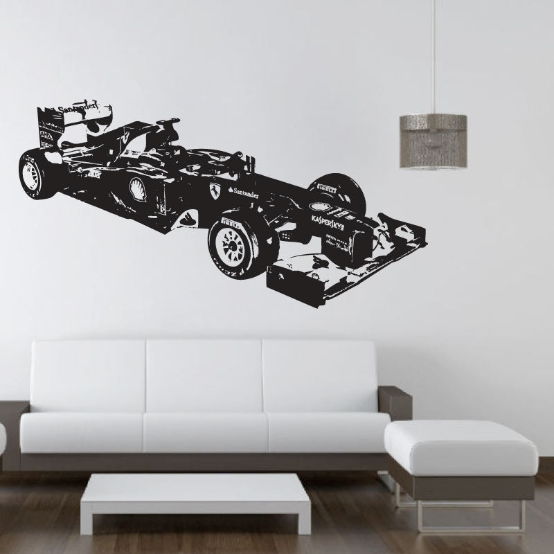 Ferrari Formula One Wall Decal Sticker